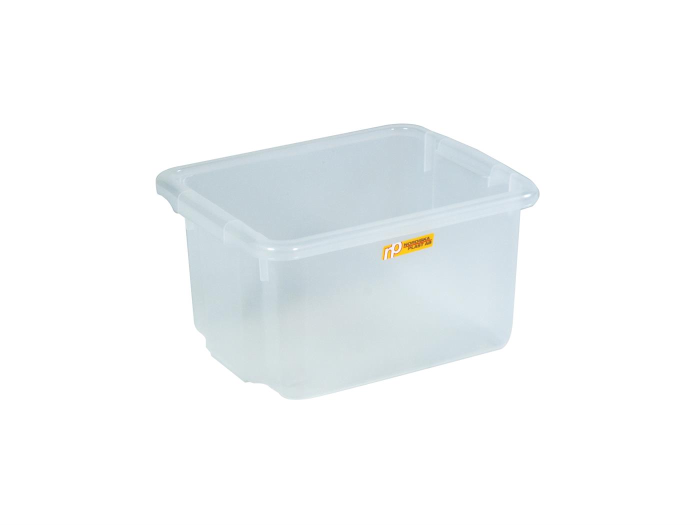 761927  7260-0500 Oppbevaringsboks 23L transparent plast 